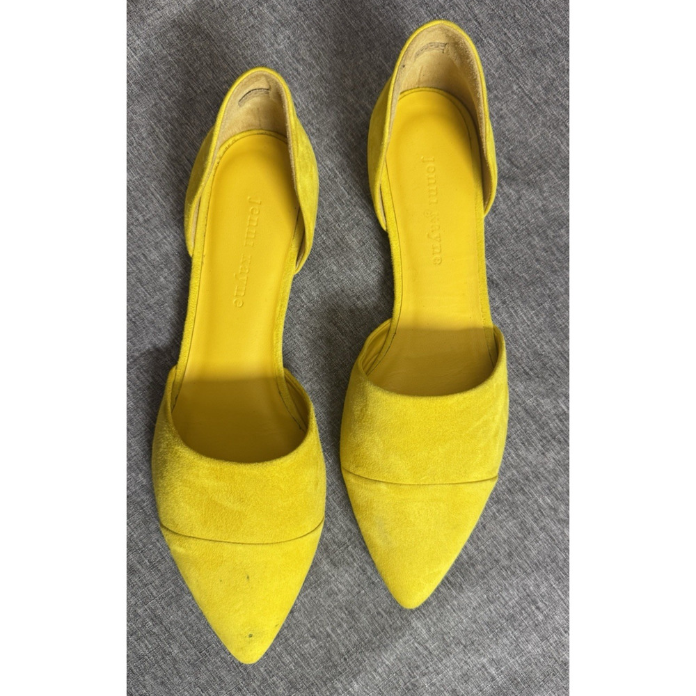 Jenni Kayne Yellow Suede Flats
